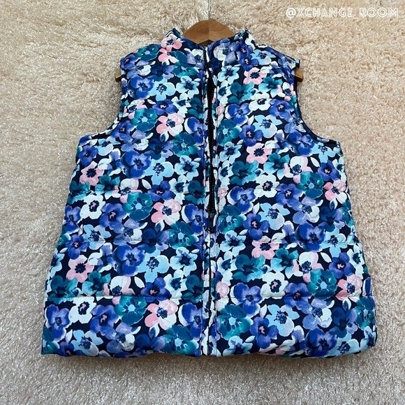 Gymboree Girls Kids Spring Puffer Vest - Picture 1 of 7